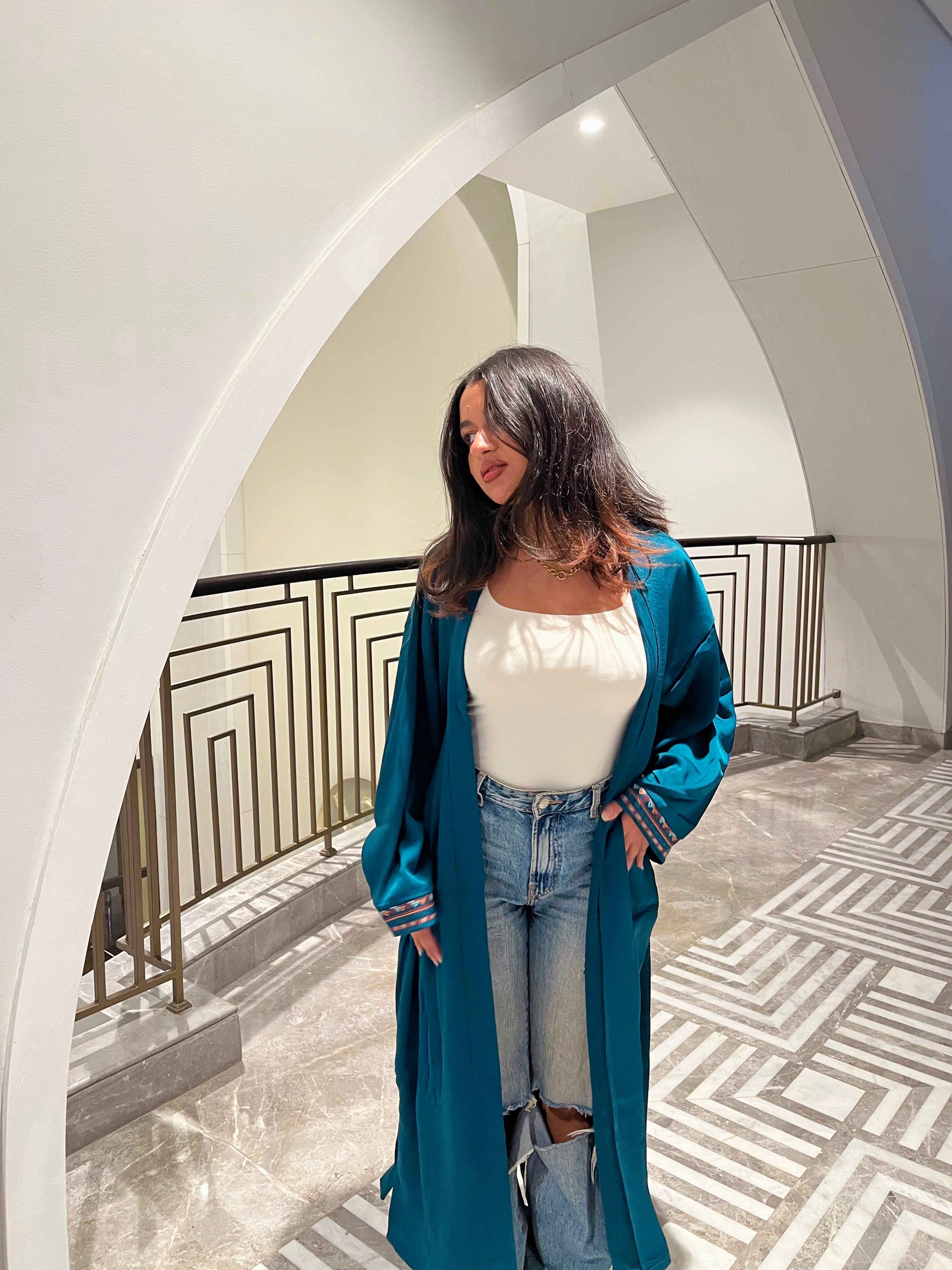 Image of Genzary Ethereal Crepe cardigan